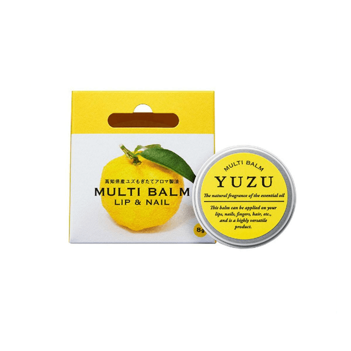 Daily Aroma Japan Kochi Prefecture Yuzu Lip And Nail Balm 8g