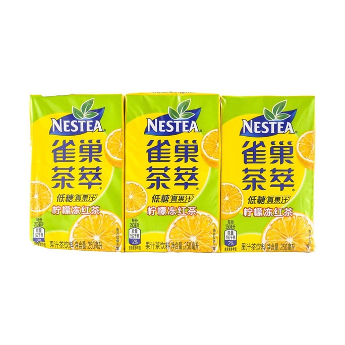 Lemon Fruit Black Tea 8.45 fl oz*6pcs