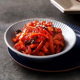 Japchae Seasoned Radish Sliced, 4.23 oz 【For Rice, Noodles and Porridge】