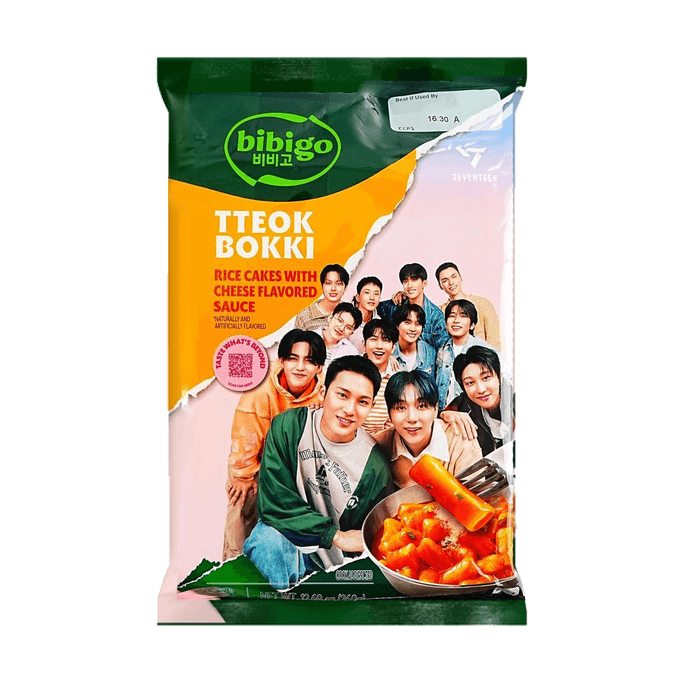 Tteokbokki - Rice Cakes, Cheese Flavor Sauce,12.69oz【SEVENTEEN Limited Edition】【CARATs】【SVT】