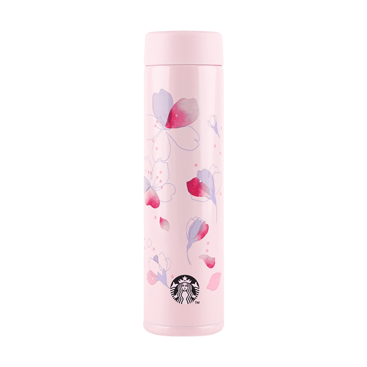 Starbucks Sakura Thermos Straw Tumbler with Strap