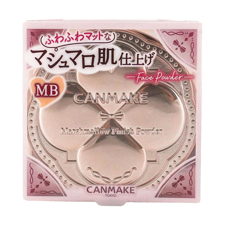 日本CANMAKE井田 棉花糖粉饼 控油持久防晒蜜粉定妆补妆 遮毛孔瑕疵 SPF50 / PA+++ 10g #MB 自然色 哑光 @COSME大赏第一位 5