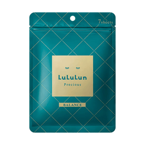 Precious Face Mask Green 3.82oz 7 Sheets Skin Maintenance Balance Type