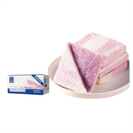 【中国直邮】 甘小鲜 真芋泥夹心吐司 三明治芋泥沙拉夹心面包办公室学生早餐360g/箱