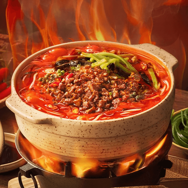 满小饱 酸辣肉酱风味米线 238g【爆款新品上市】【徐州开心米线】【酸辣开胃】【亚米独家】