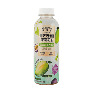 沃集鲜 青芒西番莲茉莉花茶 500ml 【果汁含量≥80%】【云南大青芒】