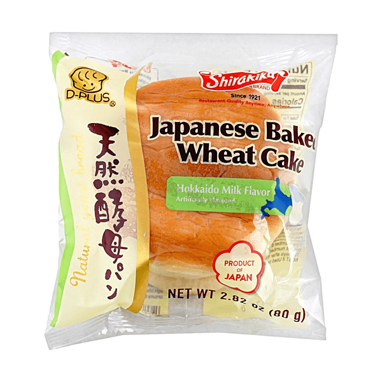 Natural Yeast Baked Wheat Bread, Japanese Dessert, Hokkaido Milk Flavor, 2.82 oz 6