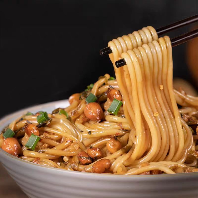 【中国直邮】 渣渣灰 正宗南昌拌粉江西米粉非桂林米粉微辣195g*1盒