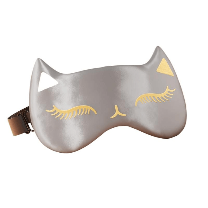 Weikang Silk Eye Mask, Special For Sleeping And Relieving Eye Fatigue, Space Grey