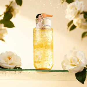 半亩花田 山茶花真花辦香氛沐浴露 氨基酸温和清洁 3重果酸 500g #月下山茶 净透丝滑【呵护粗糙肌】