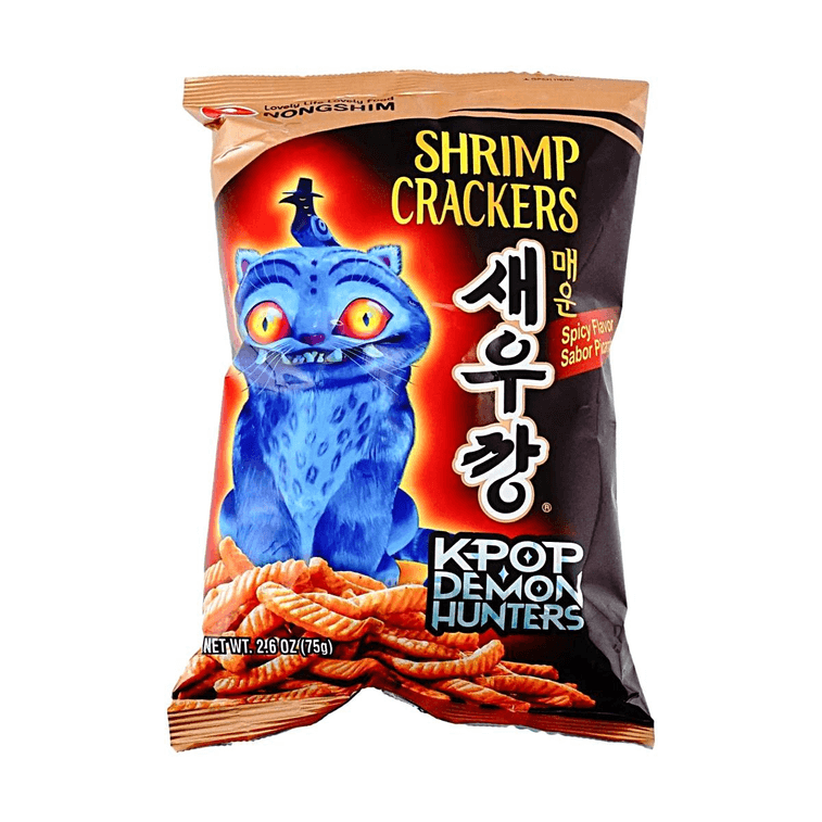 Hot & Spicy Shrimp Crackers, Light & Crispy Seafood Snack, 2.6 oz [ Blackpink Jennie's Pick ] 9