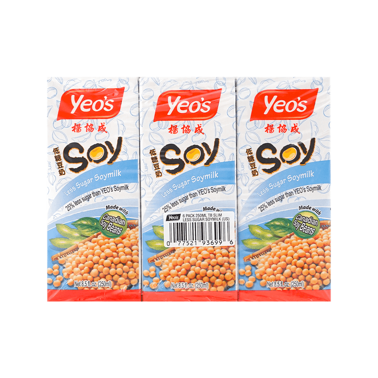 Soy Milk - Reduced Sugar, 6 Pack* 8.45 fl oz 7