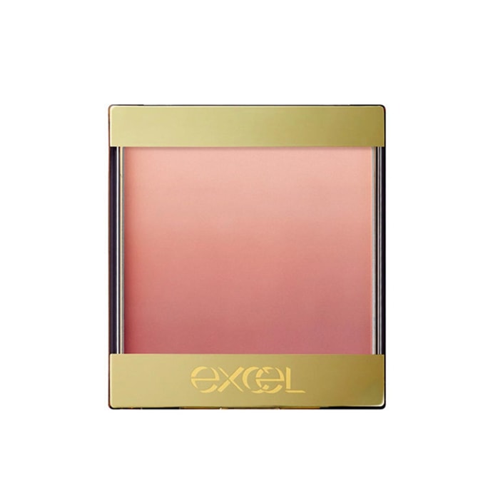【日本直邮】EXCEL 极光焕彩持色渐变胭脂立体裸妆腮红8g  05