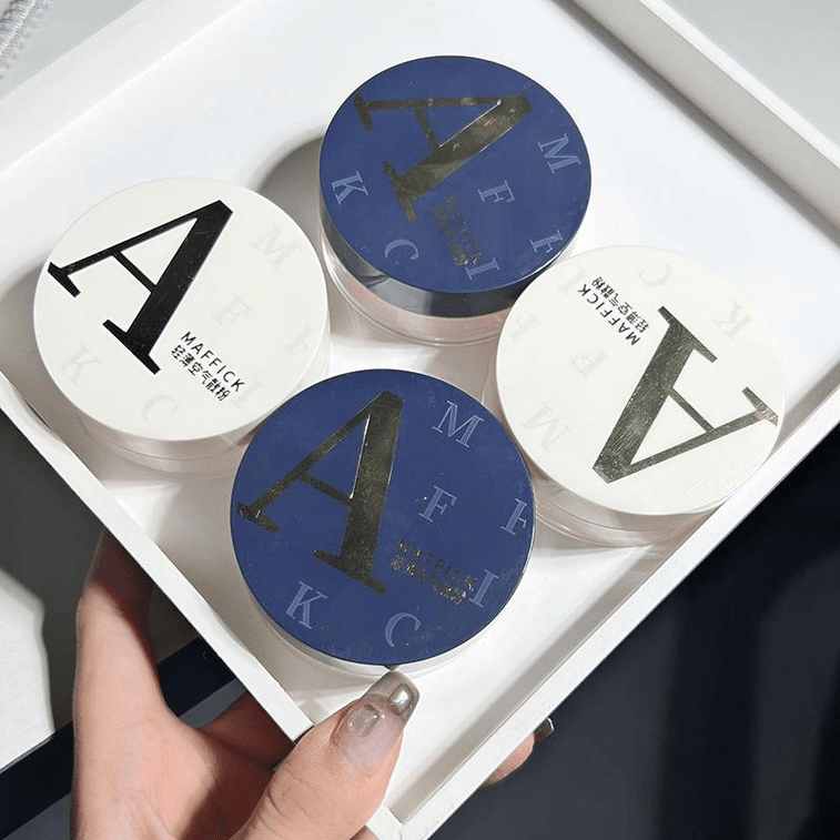  MAFFICK 輕薄空氣蜜粉防水自然遮瑕104#微閃透(附細閃)1盒 3