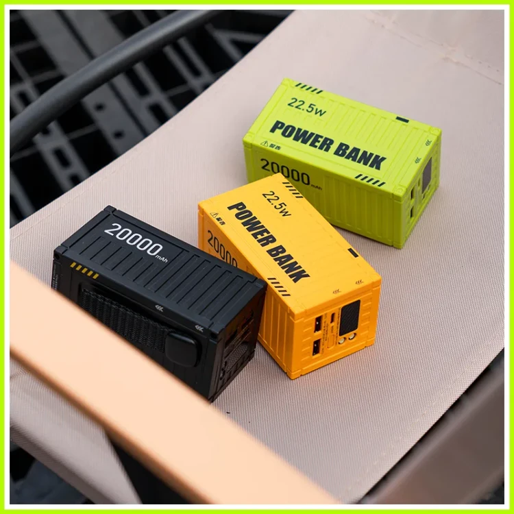 香港からの直送】Wopin 20000mAh メカニカル式イエローモバイル
