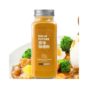 【中国直邮】 hello future 儿童宝宝正宗咖喱粉日式果蔬日本泰国姜黄家用添加原味咖喱粉140g*1瓶