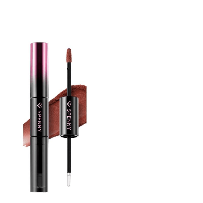 Shapeney Double-Lip Lipstick Mirror-Gloss 193*1 Piece