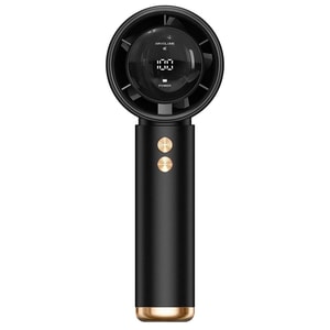 【中国直送】高速タービン手持ち扇風機 ミニポータブル充電式小型扇風機 ホワイト