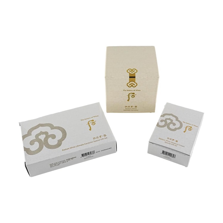 韩国THE HISTORY OF WHOO后拱辰享雪美白津膏祛斑精华霜50ml 附赠美白津