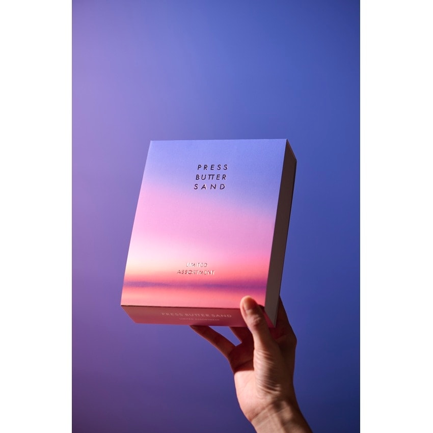 【日本直邮】 日本 press butter sand 超人气网红饼干 地域限定 两种口味黄油夹心饼干组合装 原味x草莓巧克力 2盒装