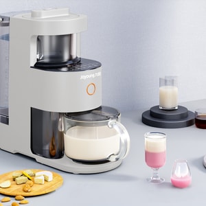 JOYOUNG九阳 多功能豆浆机破壁机料理辅食机 0.3-1L容量 自动清洗 低音降噪 Y1-US02 白色【爆款新品】