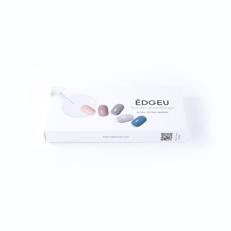 Innovative Baked Real Gel Nail Strips Peel Off Nails #ENT204 Cotton Cashmere 3