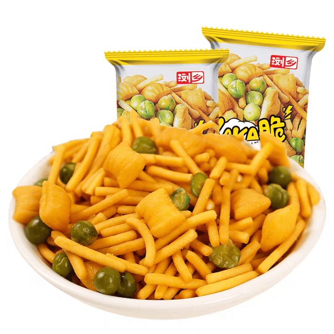 《新年大促》瀏鄉 薯條蝦子兒童大禮包懷舊零食休閒小吃健康食品碳烤雞汁味20g*3小包