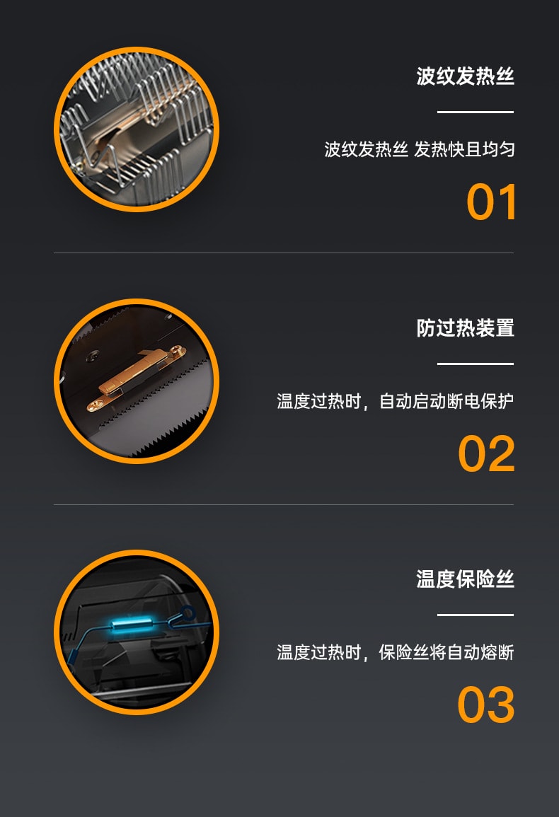 家用暖风机桌面取暖迷你便携式办公室速热取暖-大功率款 1 把