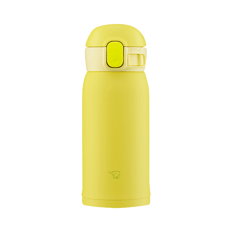ZOJIRUSHI Multi-color portable stainless steel thermos SM-WA36YA Lemon  360ml 