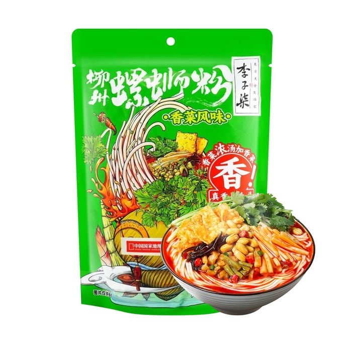 羅斯芬 - 柳州かたつむり米麺 パクチー風味 8.85オンス 【Yami限定】