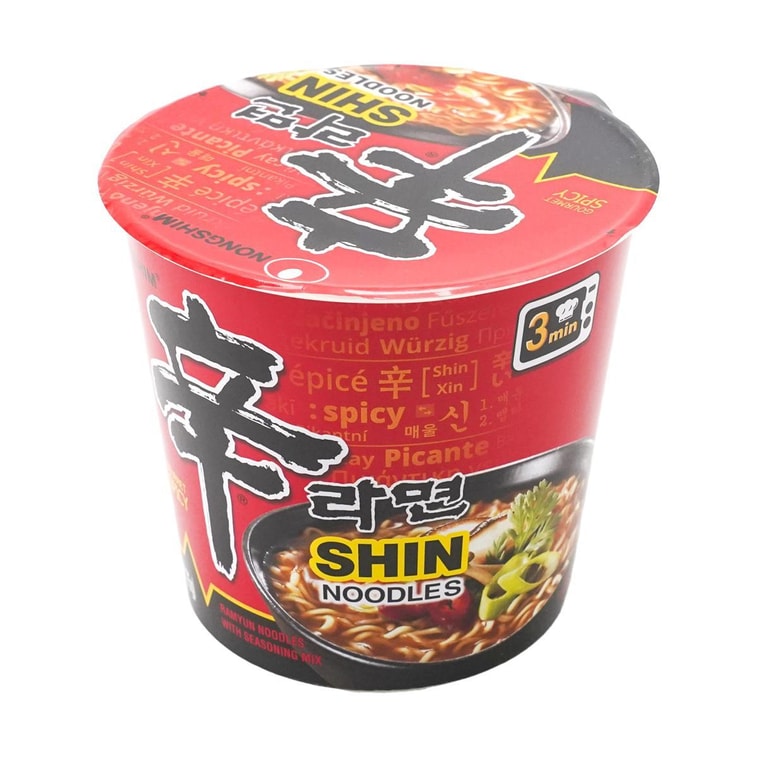 韓國NONGSHIM農心 紅色辛拉麵 杯裝 75g 15