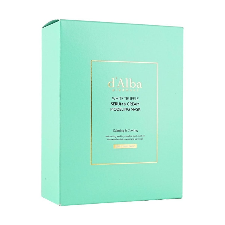 韩国D'ALBA黛尔珀 白松露精华乳霜塑形面膜 4套装 #舒缓降温 5
