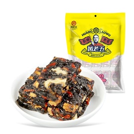黄老五 黑芝麻软糖 芝麻核桃软糕膏 黑芝麻糕 优选核桃仁 106g【山姆供应商生产厂家】茶点茶歇 健康零食【106g量偏少哦】