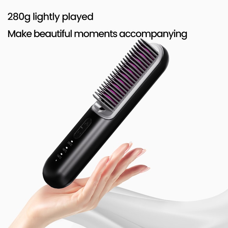 K·SKIN Wireless hair straightening comb negative ion hair care
