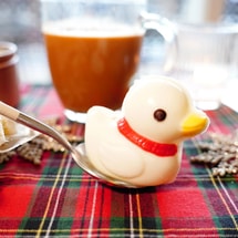 Snow Duck Hot Chocolate Bomb,Cocoa with Mini Marshmallows,1.34 oz【Warm Winter Drinks for the Christmas Season】