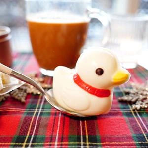 Snow Duck Hot Chocolate Bomb,Cocoa with Mini Marshmallows,1.34 oz【Warm Winter Drinks for the Christmas Season】