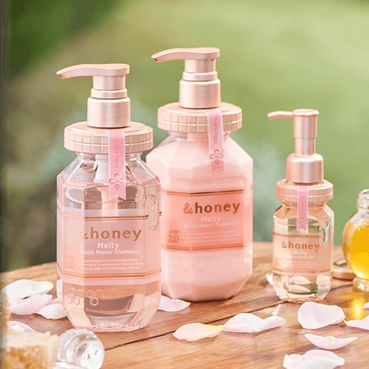 10本セットhoney Melty Hair Oil &honey Melty Moist Repair Hair Oil 3.0 100ml - Yami.com