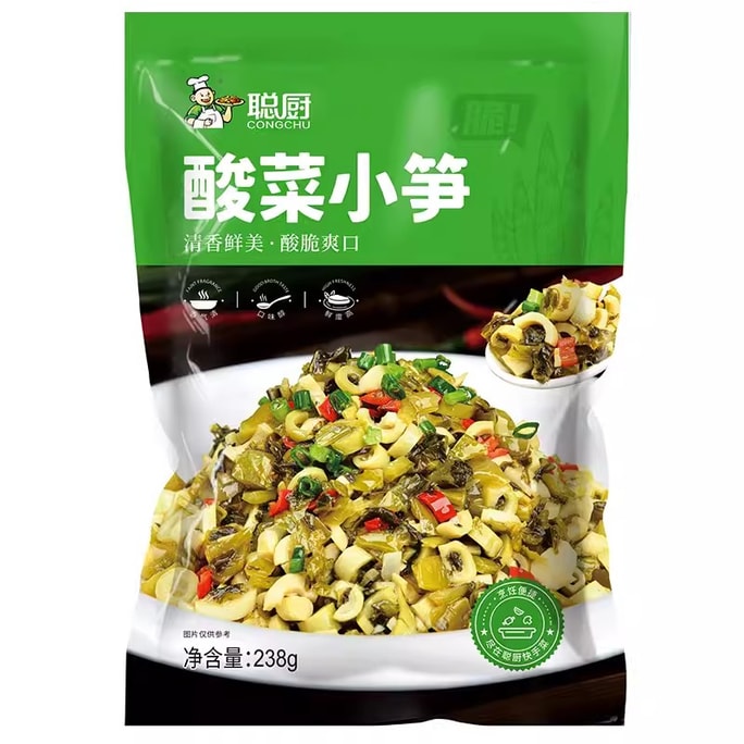 Sauerkraut Bamboo Shoots Under The Food Without Spicy Grandmother Vegetables Tender Bamboo Shoots Tip 238g/ bag