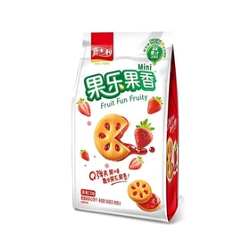 Fruity Delight Filled Cookies, Meal Replacement Cookies (Strawberry Flavor) 85g