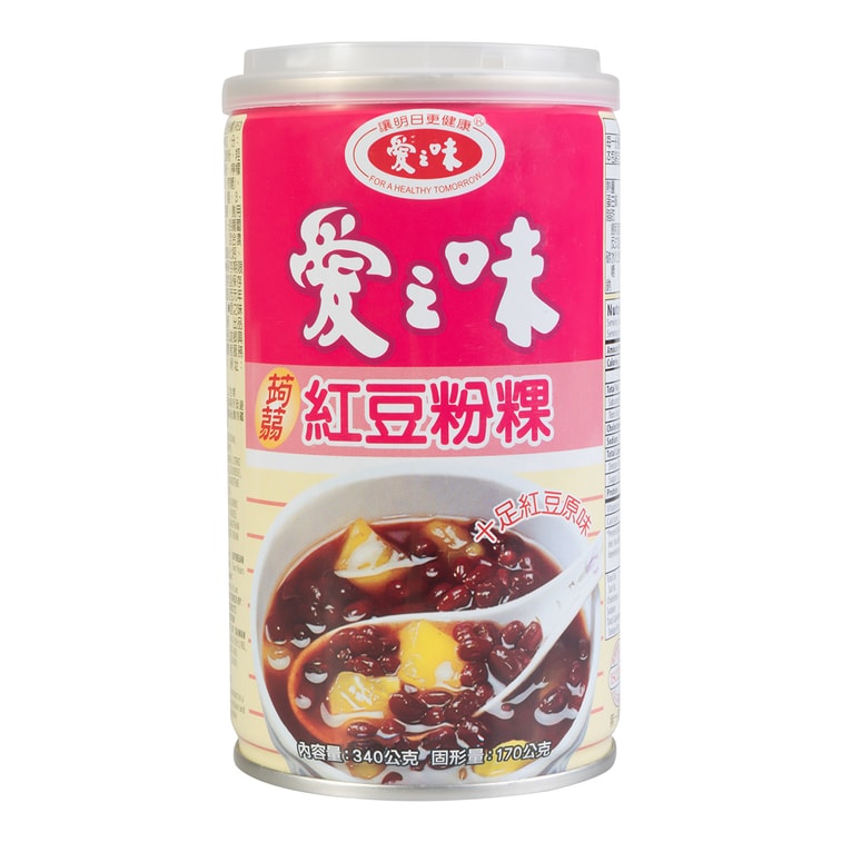 台湾爱之味 妞妞系列 蒟蒻红豆粉粿 340g【速食甜品】 5