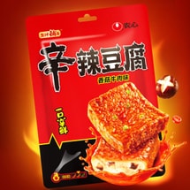 Nongshim Shin Ramyun Co-Branded Spicy Tofu Snacks,Mushroom & Beef Flavor, 20 bags 11.28 oz