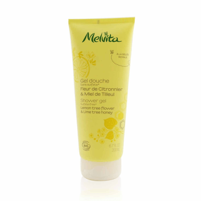 【香港直邮】Melvita蜜葳特 杏仁柠檬树蜂蜜沐浴露 200ml/6.7oz (临期促销)