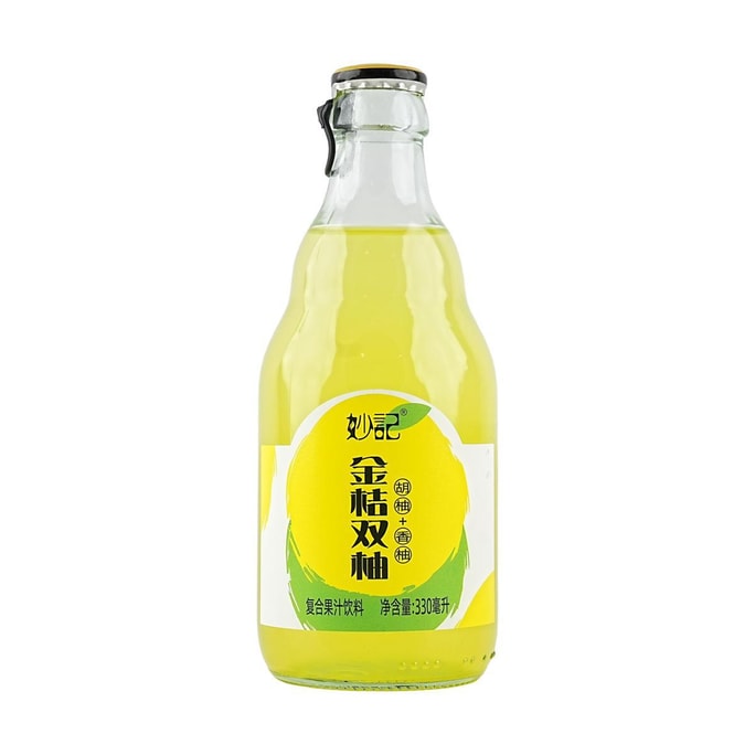 妙记 金桔双柚 复合果汁饮料 330ml