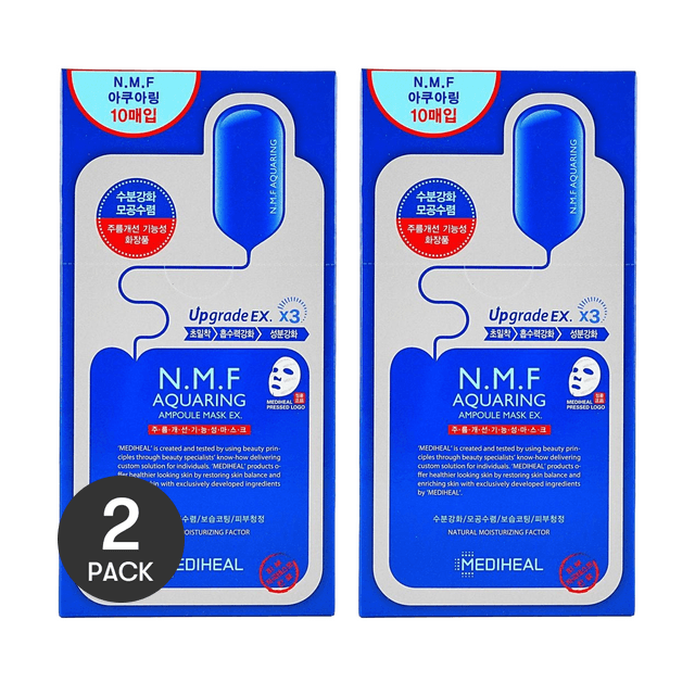 MEDIHEAL(メディヒール) N.M.F アクアリング アンプルマスク EX 10枚×2