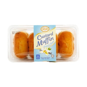 Custard Muffin Cake Original Vanilla Flavor, 8 Piece 7.76 oz
