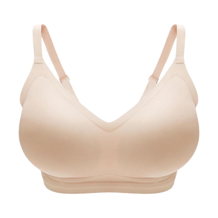517SP 심리스 리쉐이프 브라, #페어/그레이 | 1인치 패드 | M(70C/75A/75B) | 더블 C 컨투어 3