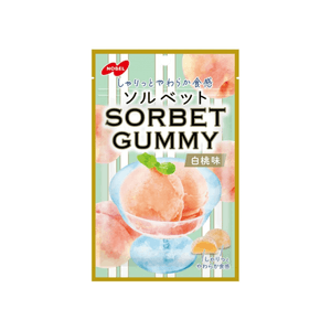 Sorbet Gummy White Peach Flavor 50g