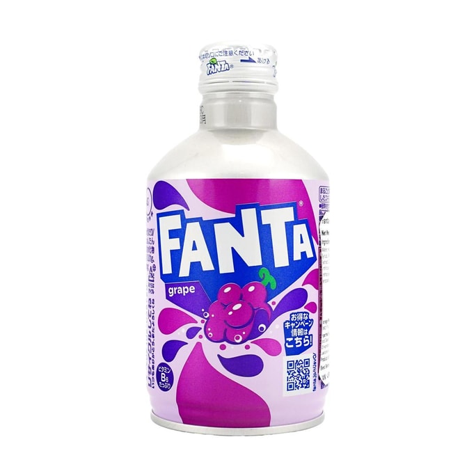 Fanta Soda Soft Drink Grape Flavor 10.14 fl oz【Bullet Bottle Edition】