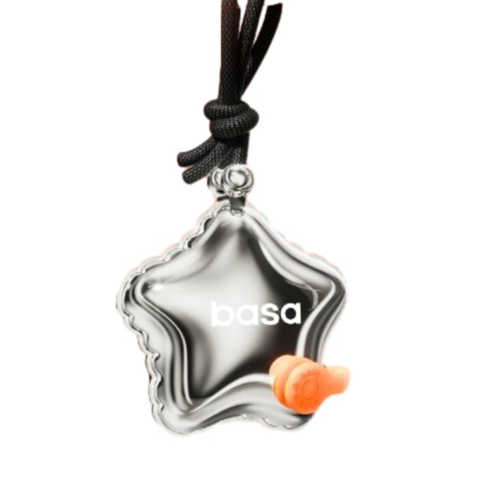 Car Air Freshener Lucky Star Hanging Ornament 1 Piece—Comes With 3 Refills