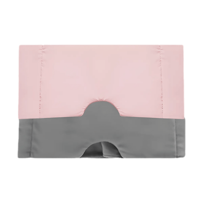 テック グラビティスリープ アイマスク 遮光 四季対応 両面ピンクグレー 電子レンジ加熱可能